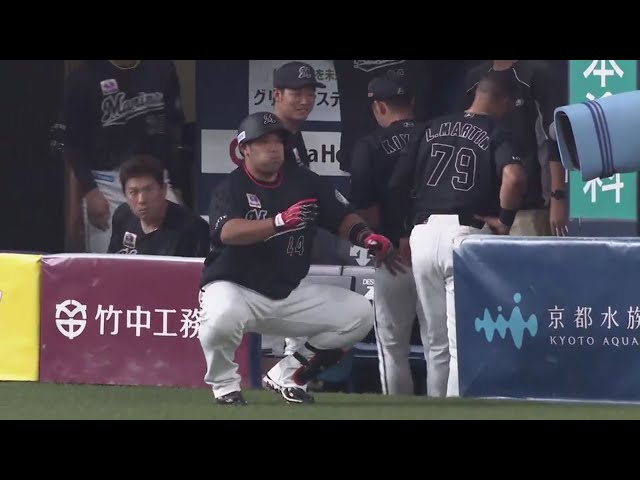 【2回表】スタンドへ一直線!! マリーンズ・井上 先制アーチで今季10号に到達!! 2020/8/7 B-M