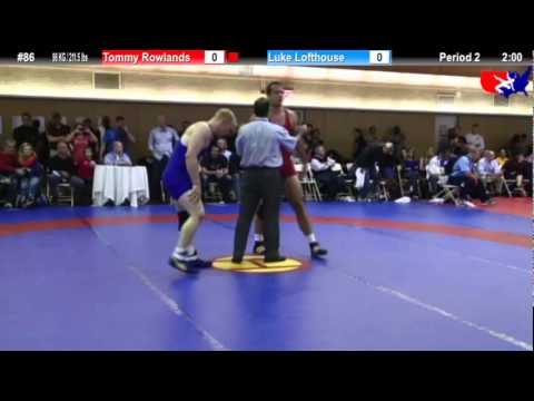 NYAC FS 96 KG / 211.5 lbs: Tommy Rowlands vs. Luke Lofthouse