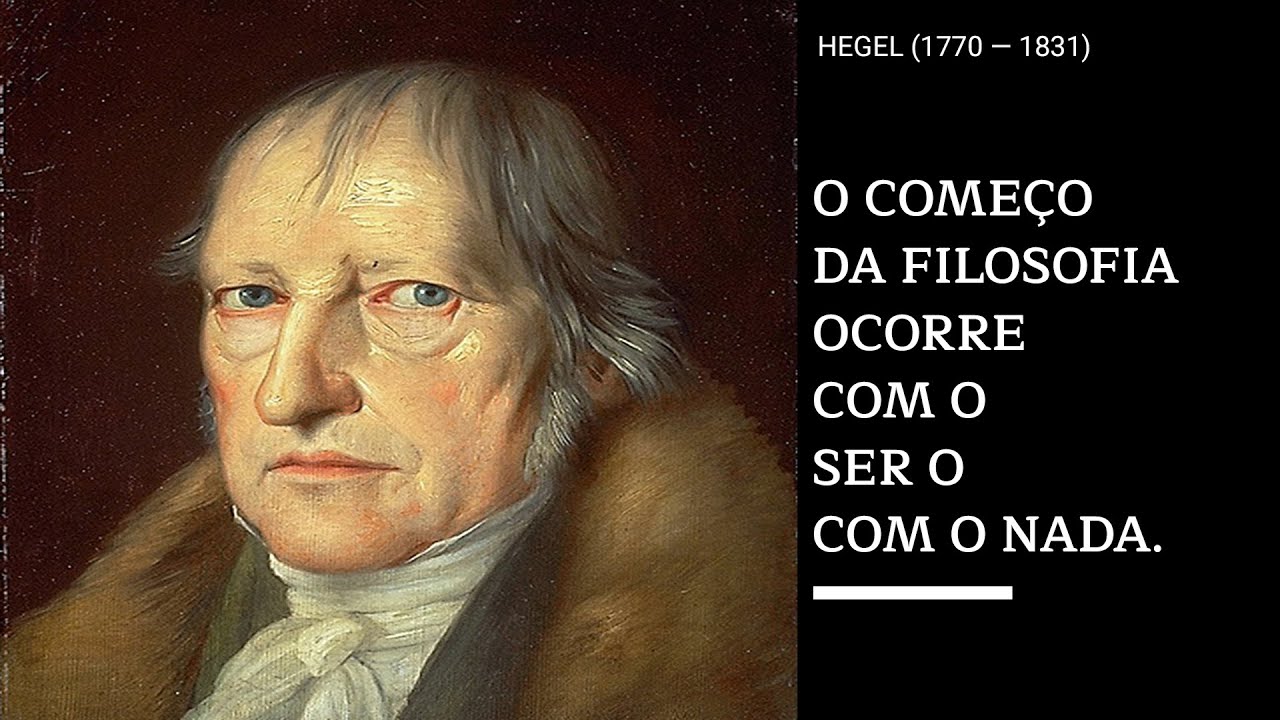 Hegel: ser, nada e devir