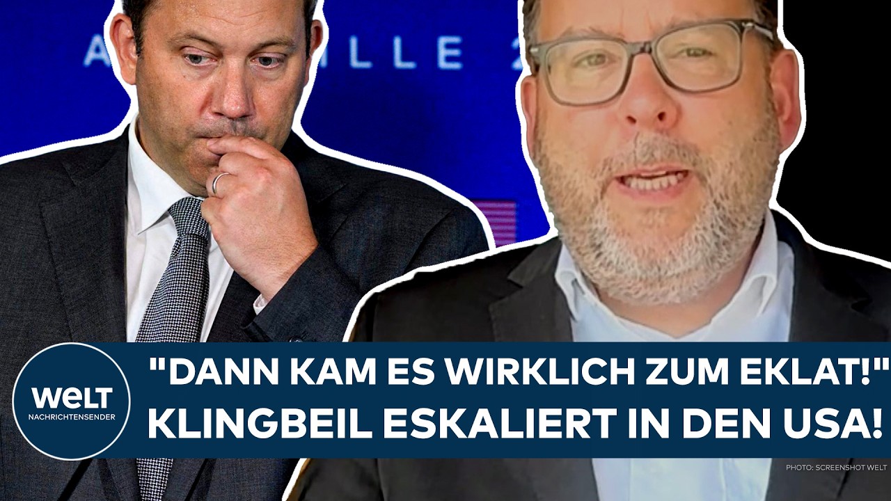 USA: "Dann kam es wirklich zum Eklat!" Lars Klingbeil eskaliert bei G20-Finanzministertreffen!