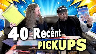 ** WE’RE BACK! ** Recent GAME PICKUPS: 40 Games! (PS5, PS4, Switch, Xbox, Atari & More!)