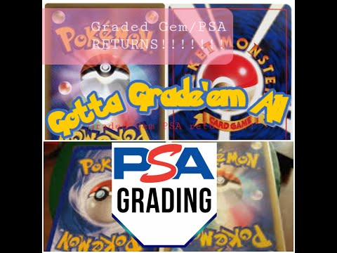 Graded Gem PSA Returns 1 year later!