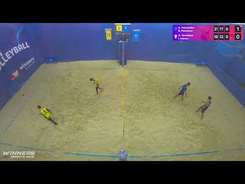 01:05 A. Holubenko / B. Moldovan - A. Yermakov / I. Ivanov 02.09.2022 | Winners Beach Volleyball
