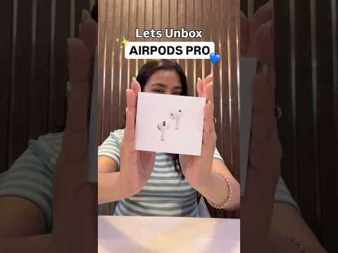 Unboxing Apple AirPods Proβ¨π #airpods #apple #unboxing #ytshorts #minivlog #trending