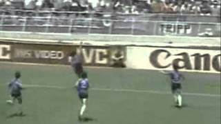 Maradona gol mano de Dios  hand of god  victor hugo inedito