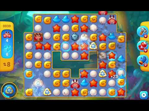 Fishdom Easy Level 9939 (with fullmhorseshoe boosters) @choraelmin