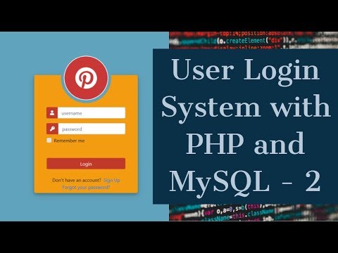 Learn User Login System with PHP and MySQL 2 - Mind Luster