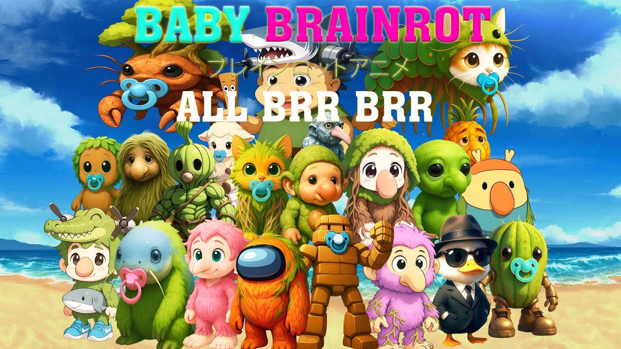BRAINROT (All Brr Brr): Anime Opening (P.2)| Oficial Music Video