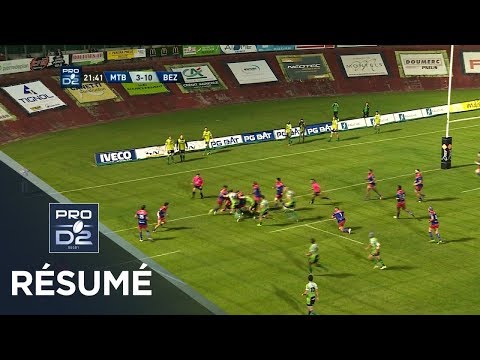 PRO D2 - Résumé Montauban-Béziers: 30-27 - J9 - Saison 2017/2018