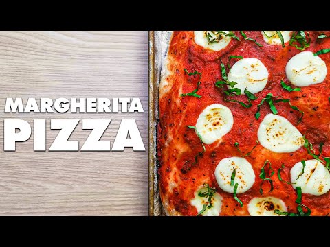 Margherita Pizza Recipe for Beginners (Easy Homemade Pizza Recipe)