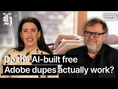 Thumbnail for Do the AI-built free Adobe dupes actually work? | Ryan Bridge TODAY