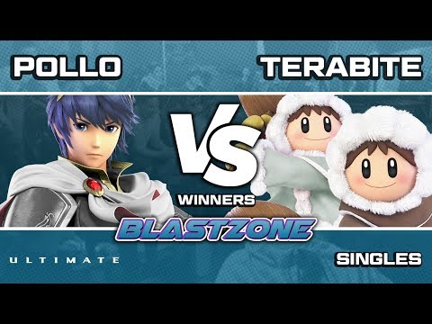 PSG Blastzone: Pollo (Marth/Greninja) vs Terabite (Ice Climbers) - Winners Round 3
