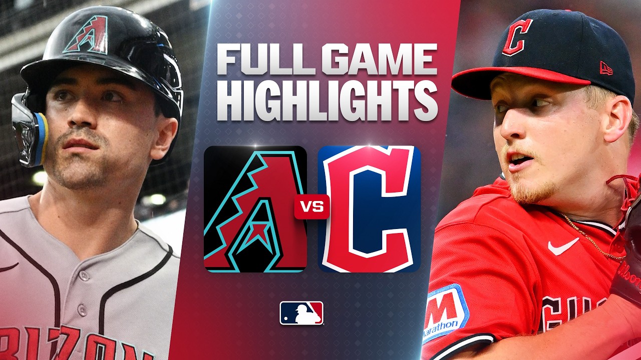 8월02일 애리조나 클리블랜드 MLB 하이라이트