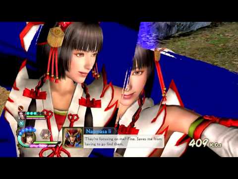 Samurai Warriors 4 - Free Mode -PC - Noh&Okuni Gameplay 1-  Nightmare -  FHD 60FPS