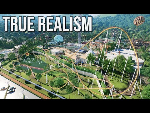 Most REALISTIC & DETAILED Park Ever Created in PlanCo2!: Revea Park