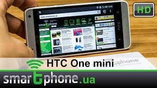 HTC One mini 601e (Silver) - відео 2