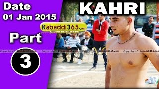 Kahri (Hoshiarpur)  Kabaddi Tournament 1 Jan 2015 Part 1 by Kabaddi365.com