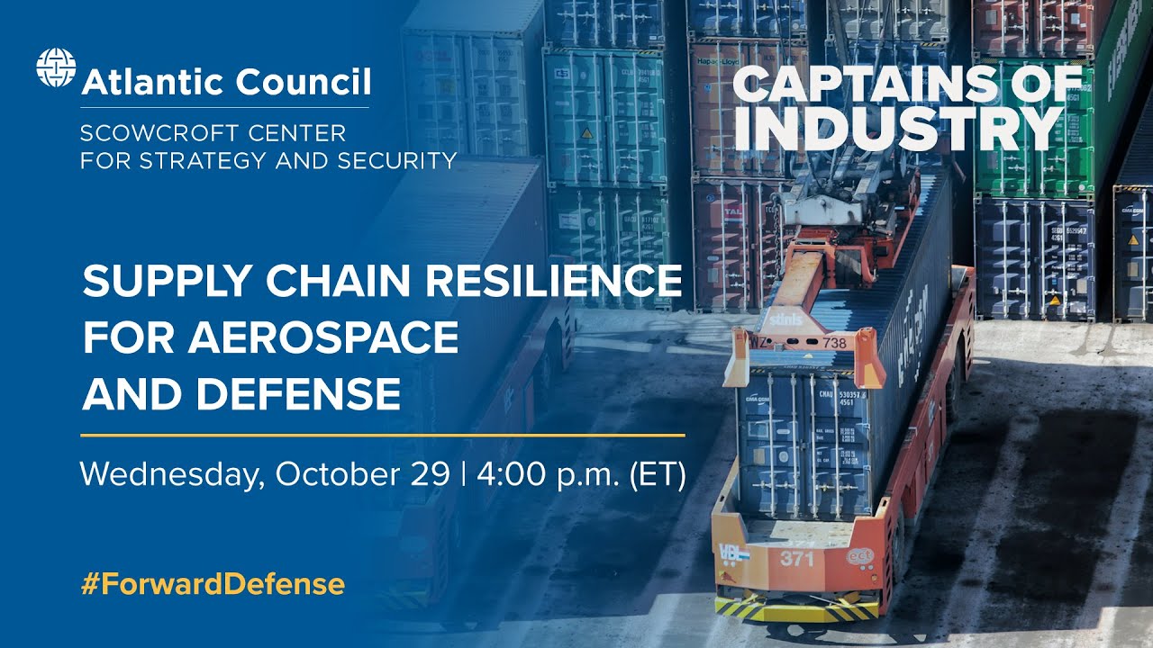Supply chain resilience for aerospace and defense