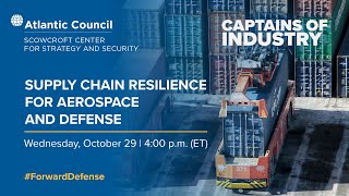 Supply chain resilience for aerospace and defense