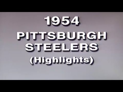 1954 Pittsburgh Steelers highlights