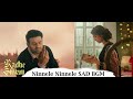 Radhe Shyam BGM SAD NINNELE NINNELE BGM Heart Break Sad BGM Prabhas Pooja Hegde Thaman S
