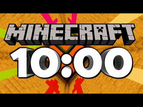 10 Minute Timer [MINECRAFT DROPPER] ⬇️