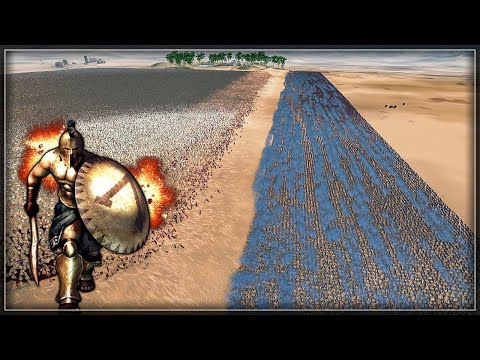 Can Red Coats Army Stop 250.000 Spartans? - Ultra Epic Battle Simulator 2