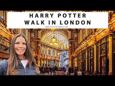HARRY POTTER WALKING TOUR OF LONDON | Diagon Alley | Platform 9 3/4 | Ministry of Magic | Shops