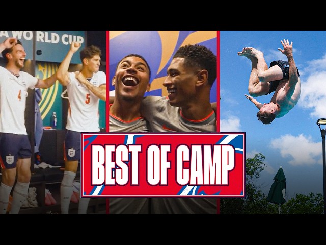 Anderson flips 🔥 Bellingham & Rogers Bring Vibes 😂 & Stones' Dance Scares Tuchel! 😱 | Best of Camp