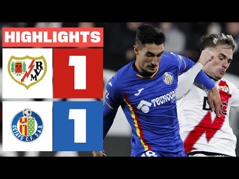 RAYO VALLECANO 1 - 1 GETAFE CF | HIGHLIGHTS LALIGA EA SPORTS