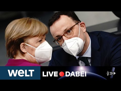 CORONA-IMPFSTOFF: Briefing von Kanzlerin Merkel und Jens Spahn zur AstraZeneca | WELT Live dabei