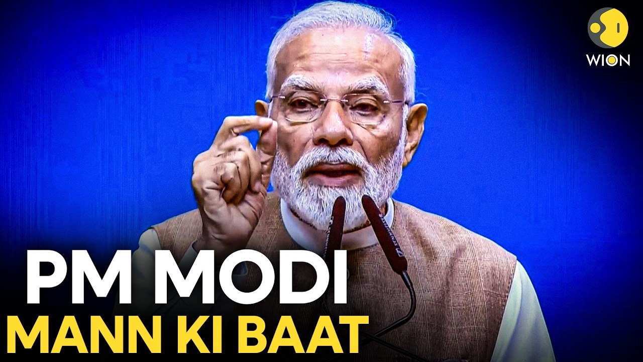 PM Modi LIVE: Prime Minister Narendra Modi Addresses The Nation Through Mann Ki Baat | WION Live
