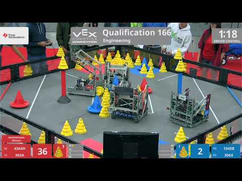 2018 VRC Engr Q166 - 4364H 363A vs 1045B 306X - 114 to 69