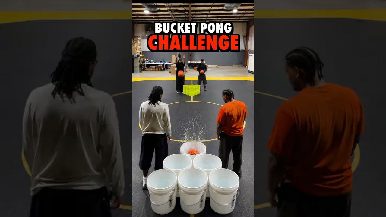AMP BUCKET PONG CHALLENGE