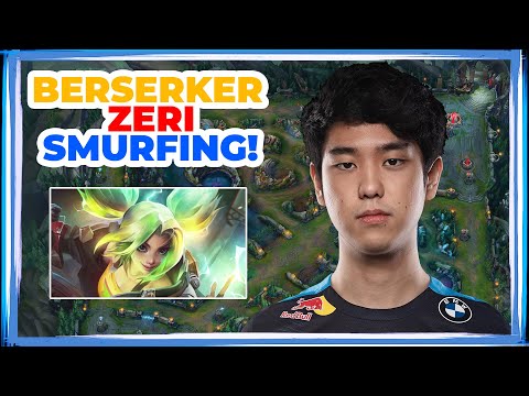 C9 Berserker SMURFING on Zeri 👀