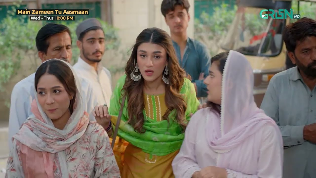 Main Zameen Tu Aasmaan Ep 29 | Best Moment 01 | Feroze Khan - Hiba Bukhari | Green TV Entertainment