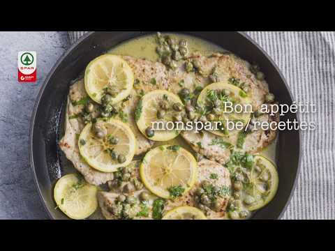 Piccata au citron et câpres