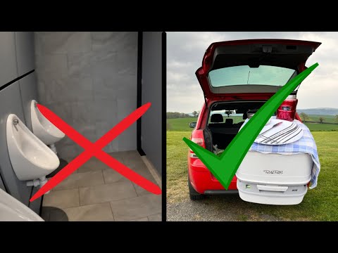 Do YOU REALLY NEED a Portable Toilet for Car Camping Vanlife | How to use a Thetford Porta Potti 335