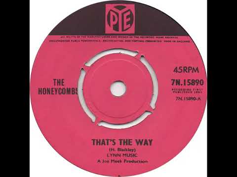 UK New Entry 1965 (196) The Honeycombs - That's The Way