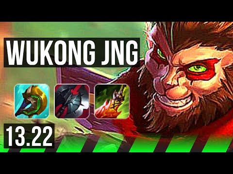 WUKONG vs HECARIM (JNG) | 3.7M mastery, Comeback, 800+ games | NA Diamond | 13.22