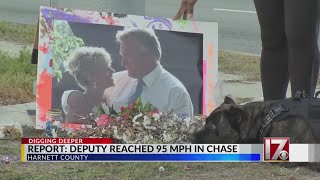 Harnett Co. deputy hit 95 mph before wreck that killed 2, report says