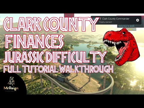 Jurassic World Evolution 3 Jurassic Difficulty Challenge Clark County Finances 5 Star Tutorial