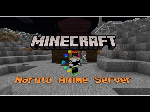 MY MINECRAFT SERVER! Naruto Anime Server! Naruto Anime Mod, Slashblade... (Minecraft Naruto Server)