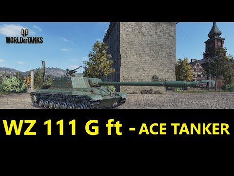 WoTBlitz : WZ 111 1G FT // 3800 DMG 4 Kills // D4RKK_F1RE