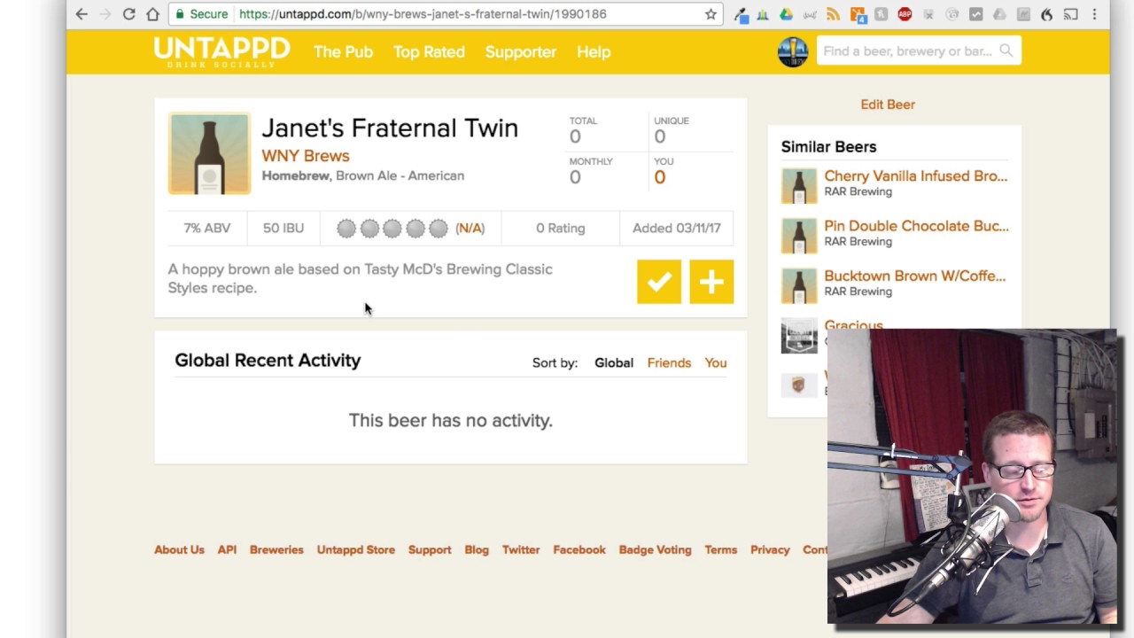 Add Your Home Brewery to Untappd
