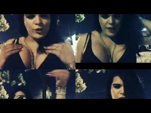 Sexy Transgender Dancing Outside of the Club in Miami / Azerbaijan Trans Diva