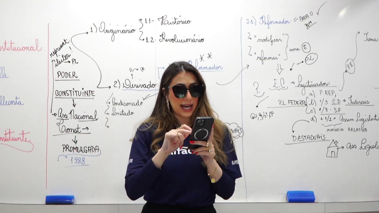 Aula Ao Vivo de Direito constitucional Prof. Emanuelle Costa
