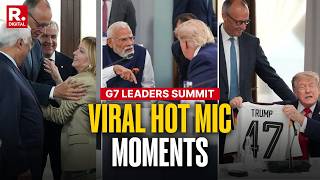 G7 Leaders Summit: Hot Mic Moments Of World Leaders Talking About Life Amid World Issues