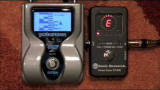 SONIC RESEARCH(ソニックリサーチ) ／ ST-200 Stomp Box Strobe Tuner
