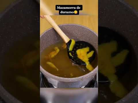 mazamorra de durazno